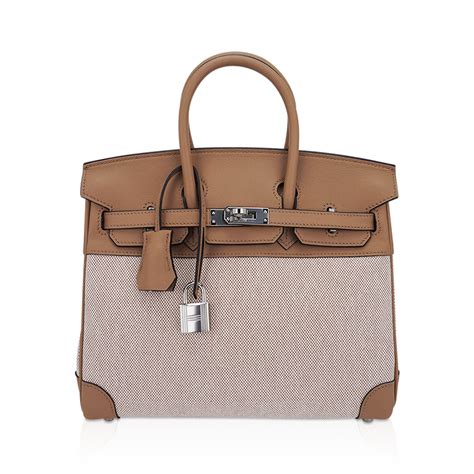 hermes birkin 25 toile|birkin 25 leather.